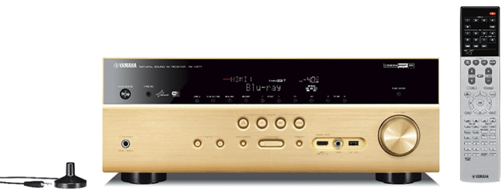 新款上市：RX-V677，人生就是博7.2声道数码家庭影院收音扩音机 